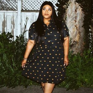 NWT Disney Cakeworthy Halloween Mickey Pumpkin Dress